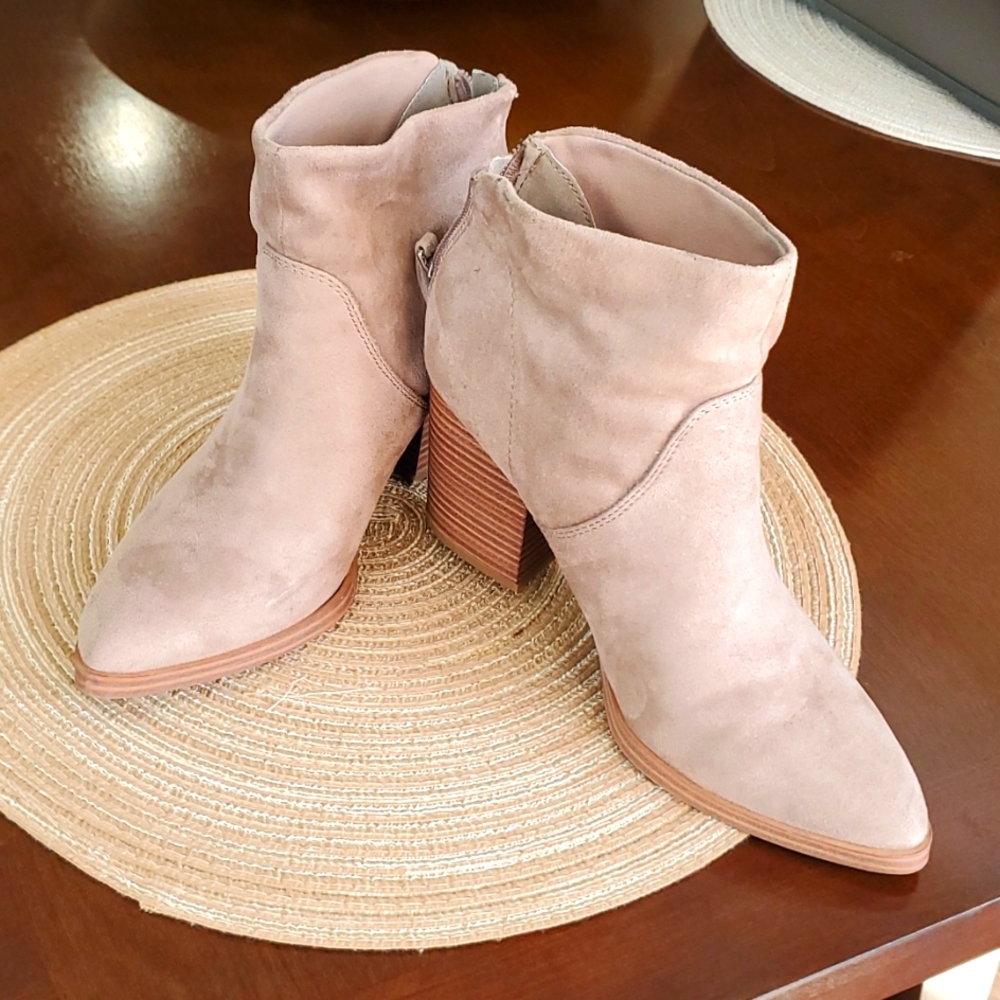 Indigo bootie